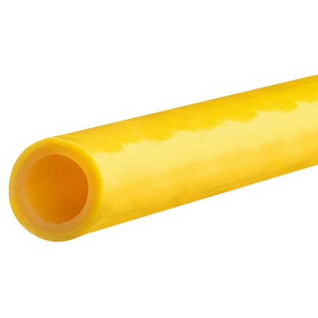 D.O.T. Nylon Tubing - Yellow - 0.376 ID X 1/2 X OD X 10 Ft. L